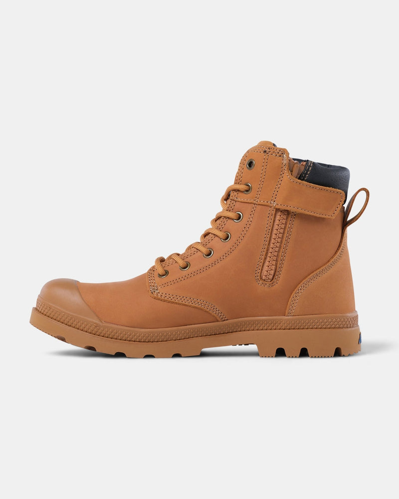 BAD SIGNATURE™ ZIP SIDE SAFETY WORK BOOTS - BAD WORKWEAR