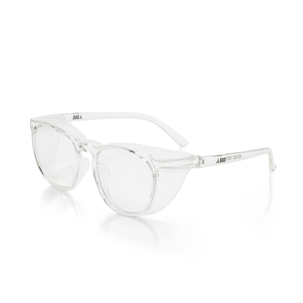 BAD WOMENS CRYSTAL™ SAFETY GLASSES (CLEAR/CLEAR)