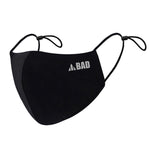 ANTIVIRAL BAD BLACK 3-LAYER REUSABLE HEALTH SAFETY FACE MASK - BAD WORKWEAR