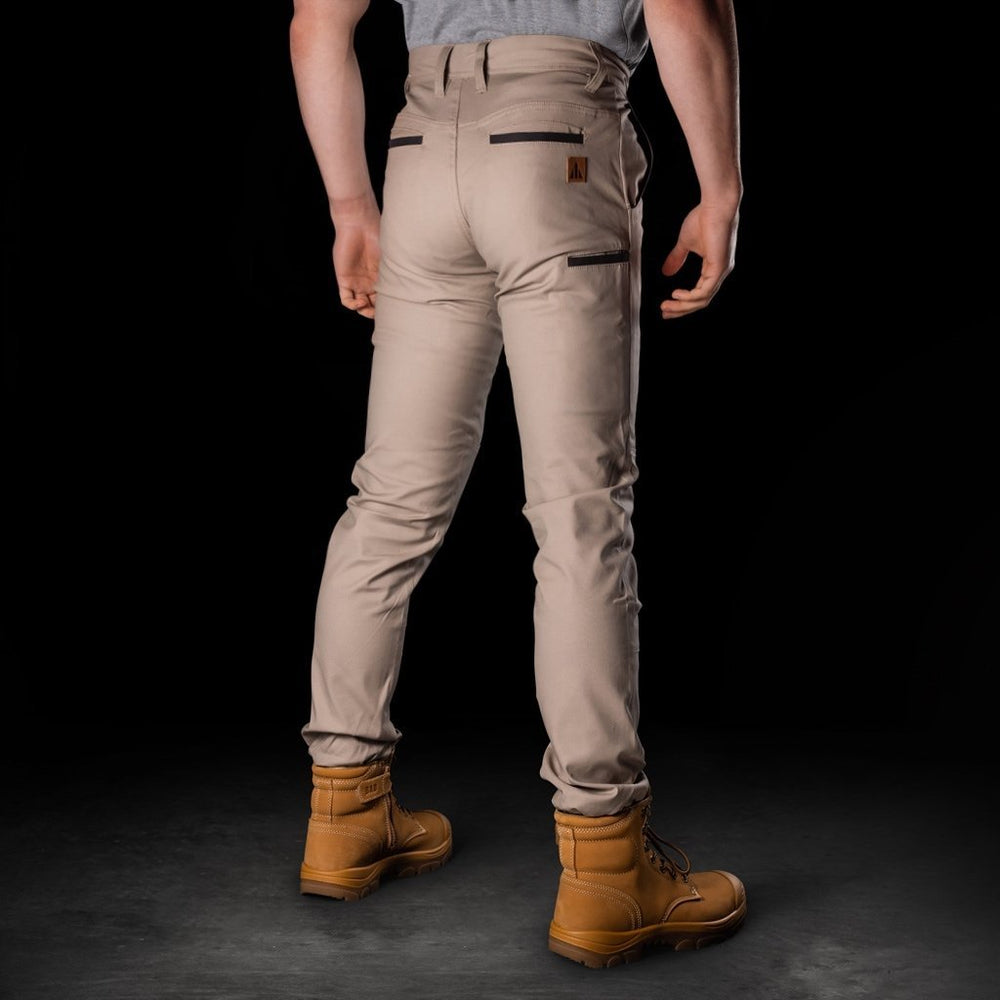 BAD 247™ SLIM FIT CUFFED CHINO WORK PANTS - BAD WORKWEAR