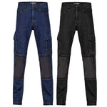 BAD ATTITUDE™ SLIM FIT DENIM WORK JEANS - BAD WORKWEAR