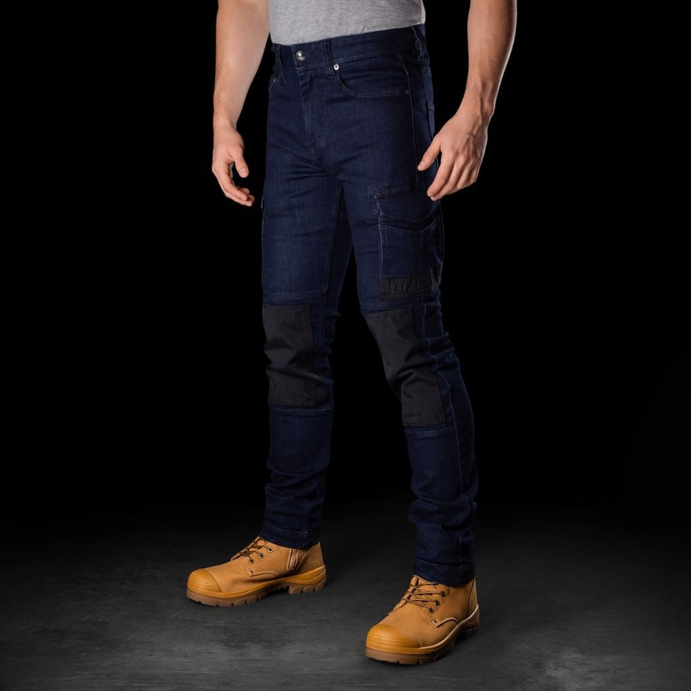 BAD ATTITUDE™ SLIM FIT DENIM WORK JEANS - BAD WORKWEAR