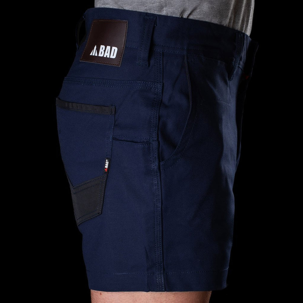 BAD ATTITUDE™ SLIM FIT SHORT SHORTS - BAD WORKWEAR