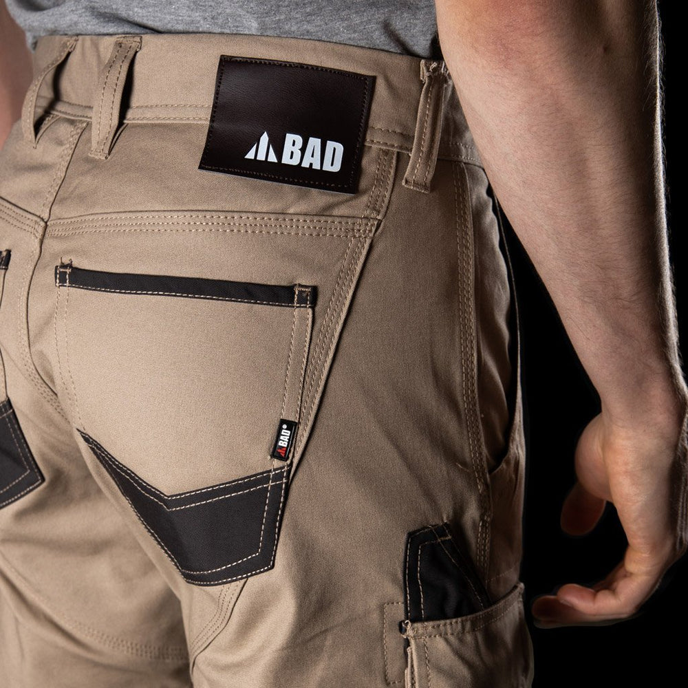 BAD ATTITUDE™ SLIM FIT WORK SHORTS - BAD WORKWEAR