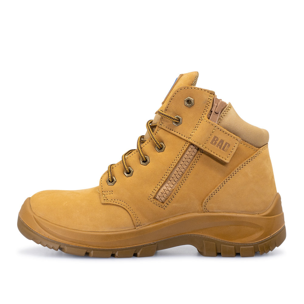 BAD CYCLONE™ ZIP SIDE WORK BOOTS - BAD WORKWEAR