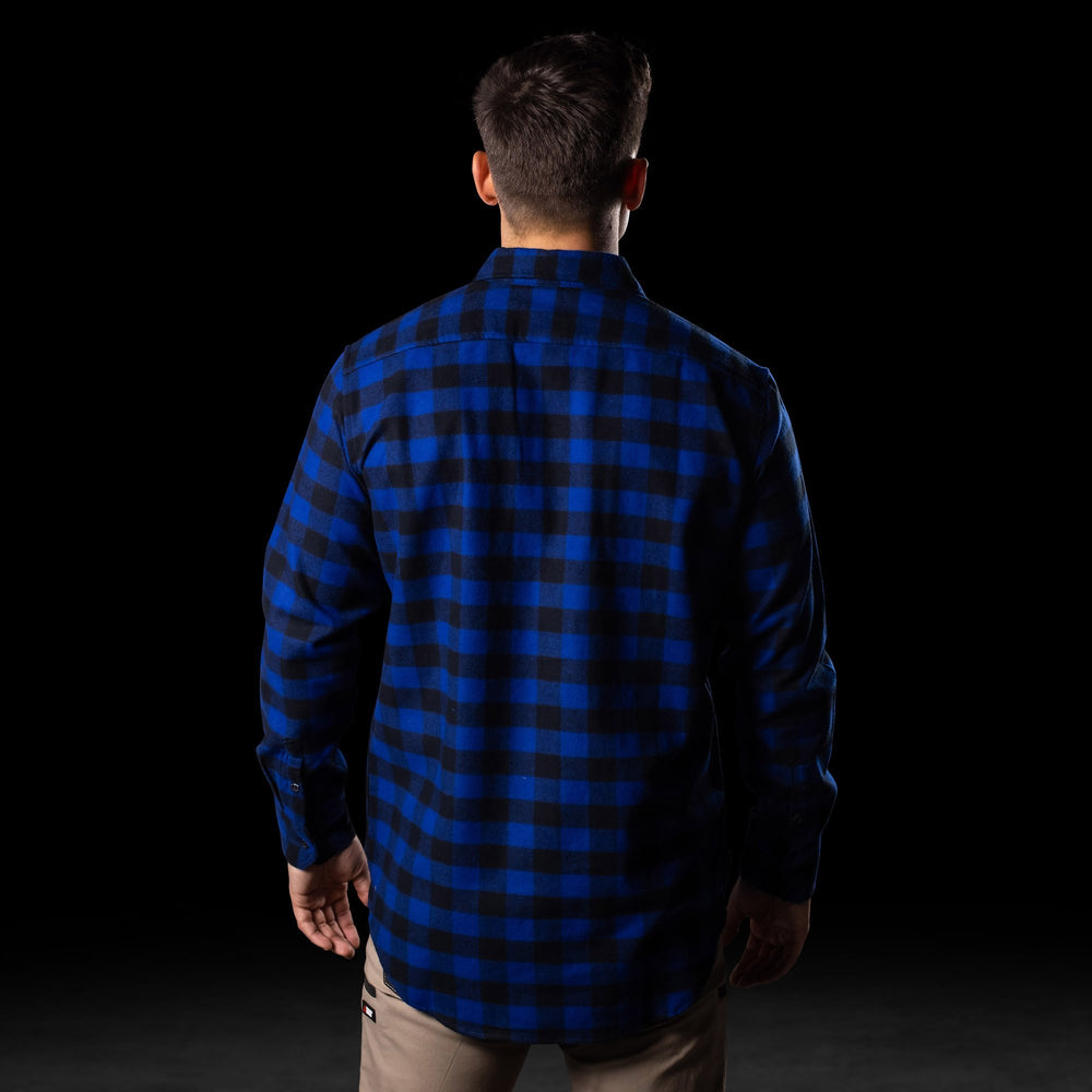 BAD® FLANNELETTE CHECK L/S SHIRT - BAD WORKWEAR