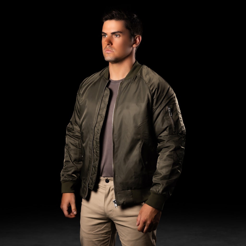 PROPER GANG WASHED MA1 BOMBER JACKET | ヤマダウェブコム
