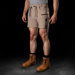 BAD NEXT™ WATERPROOF ELASTIC WAIST SHORT SHORTS - BAD WORKWEAR