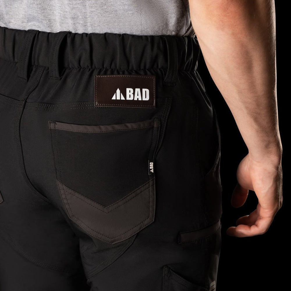 BAD NEXT™ WATERPROOF ELASTIC WAIST WORK PANTS - BAD WORKWEAR