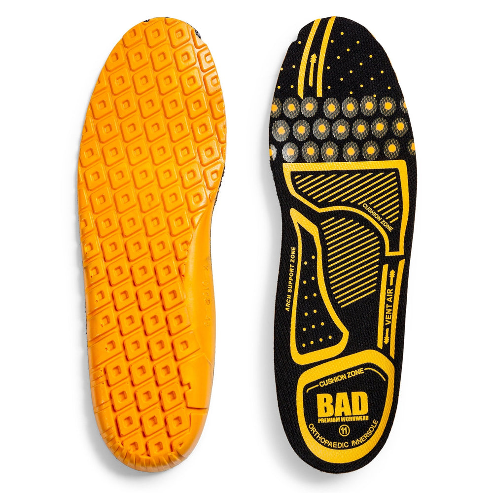 BAD ORTHOPEADIC WORK BOOT INNERSOLES - BAD WORKWEAR