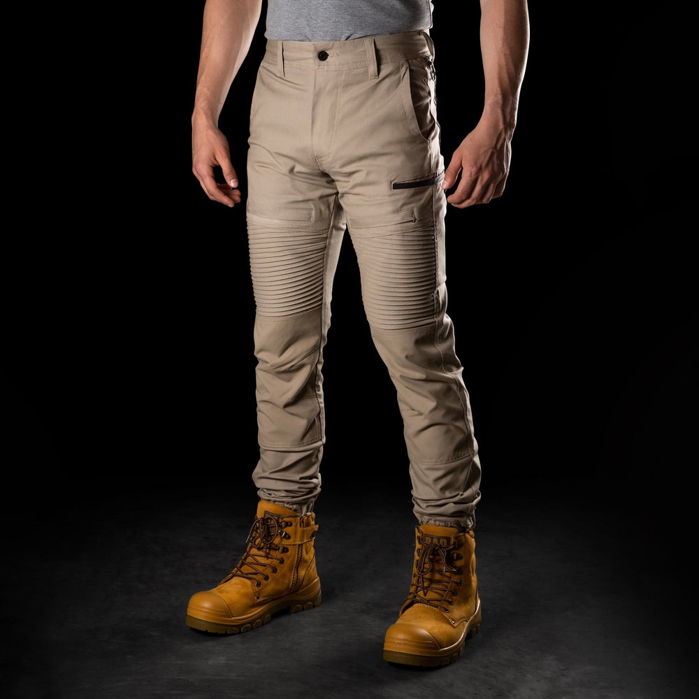 BAD REDEMPTION™ SLIM FIT CUFFED WORK PANTS - BAD WORKWEAR