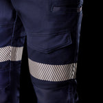 BAD SAVIOUR™ CUFFED ELASTIC WAIST WORK PANTS WITH 3M TAPE - BAD WORKWEAR