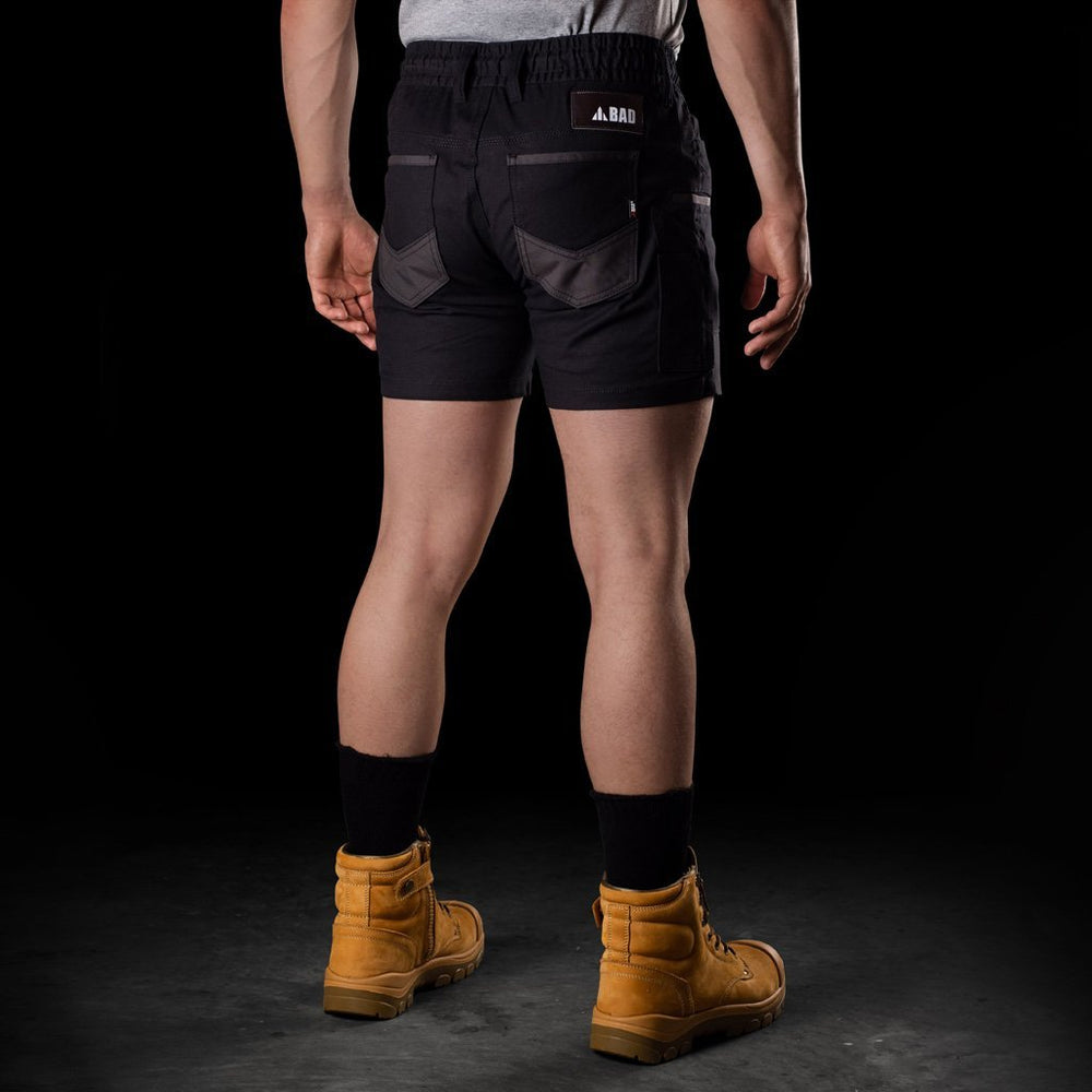 BAD SAVIOUR-PRO™ ELASTIC WAIST WORK SHORT SHORTS - BAD WORKWEAR