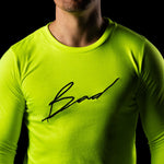 BAD SCRIPT™ HI-VIS L/S T-SHIRT - BAD WORKWEAR