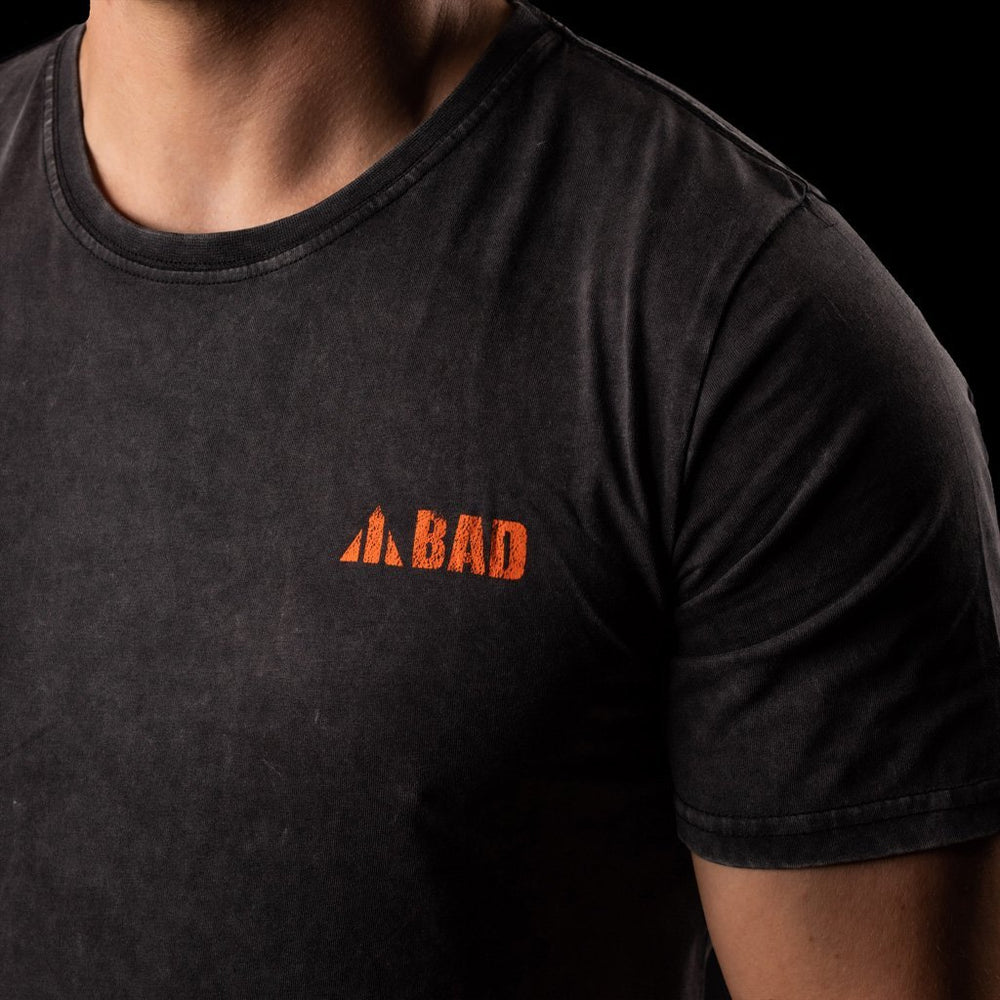 BAD TRADEMARK™ ACID WASH S/S T-SHIRT - BAD WORKWEAR