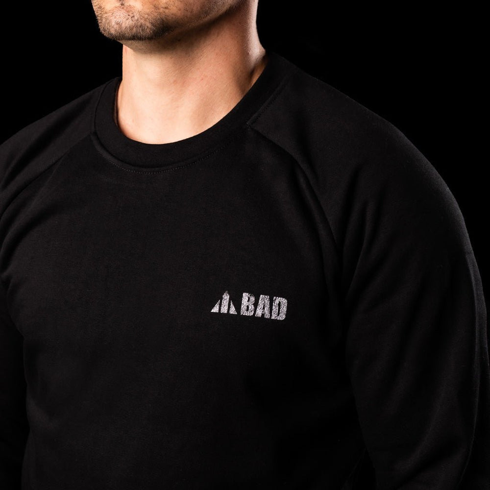 BAD TRADEMARK™ HEAVYWEIGHT FLEECE CREW SWEATER - BAD WORKWEAR