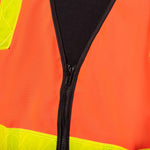 BAD VIC ROADS HI-VIS DAY/NIGHT ZIP SAFETY VEST - BAD WORKWEAR