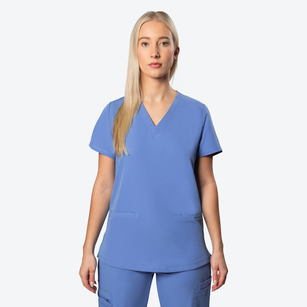 BAD WOMENS REVOLUTIONARY™ SCRUB TOP - BAD WORKWEAR