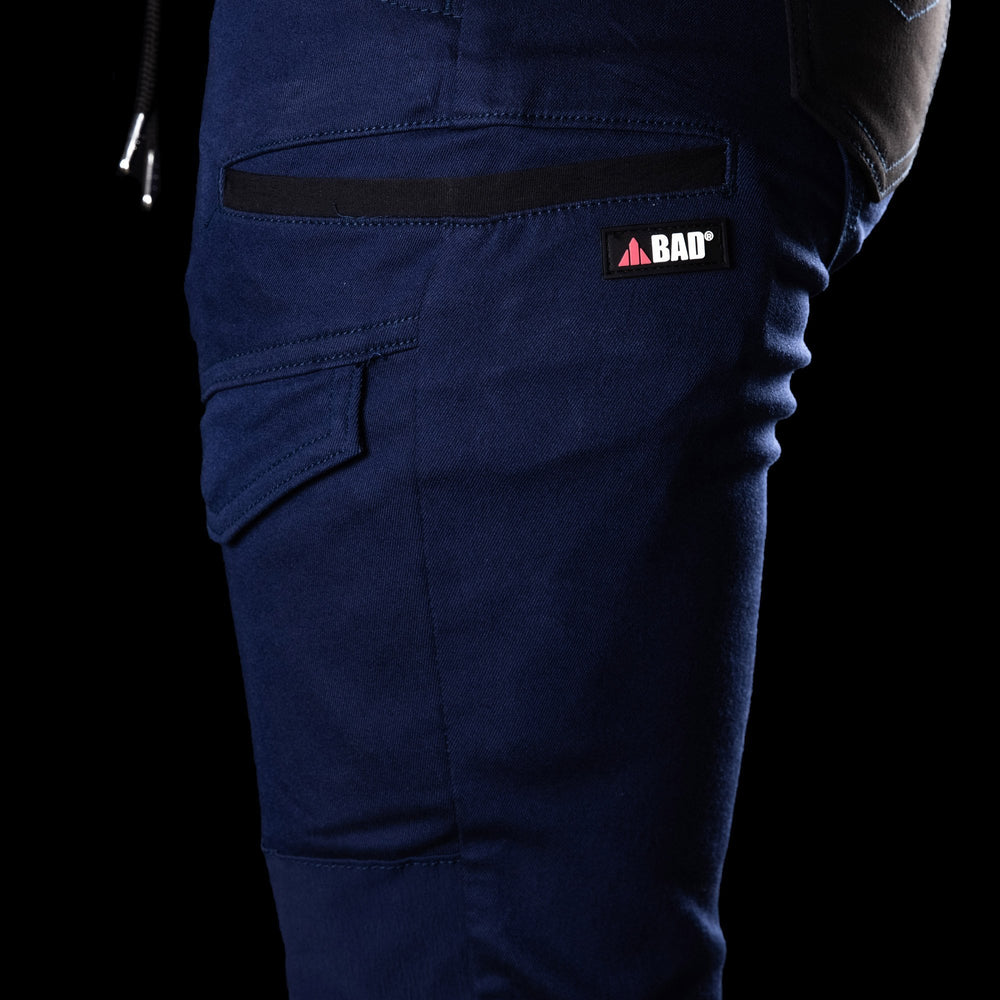 BAD WOMENS SAVIOUR™ CUFFED ELASTIC WAIST WORK PANTS - BAD WORKWEAR