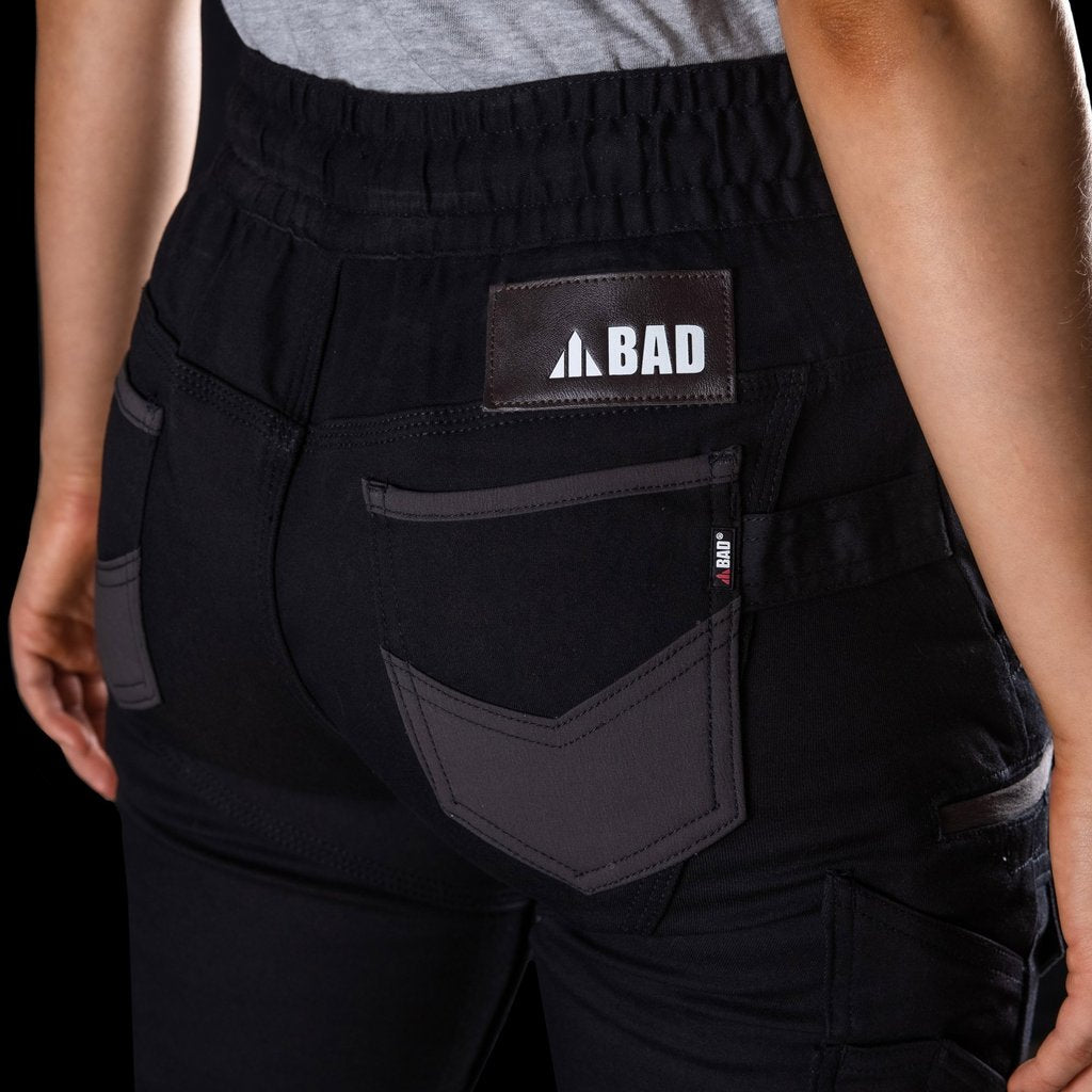 BAD SAVIOUR™ CUFFED ELASTIC WAIST WORK PANTS - WOMEN & MEN