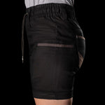 BAD WOMENS SAVIOUR-PRO™ ELASTIC WAIST WORK SHORT SHORTS - BAD WORKWEAR