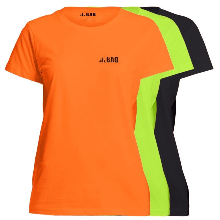 BAD® WOMENS TRADEMARK HI-VIS S/S T-SHIRT